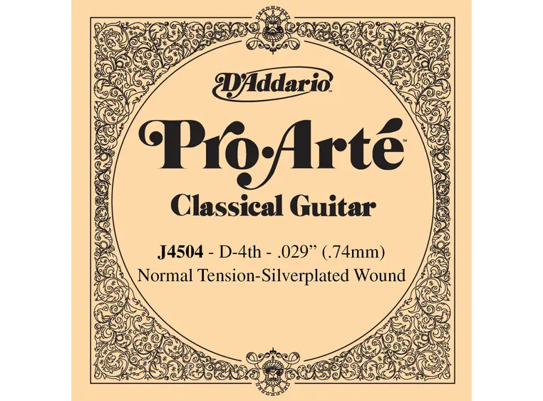 D'Addario D-4 J-4504 Pro Arte` Normal 